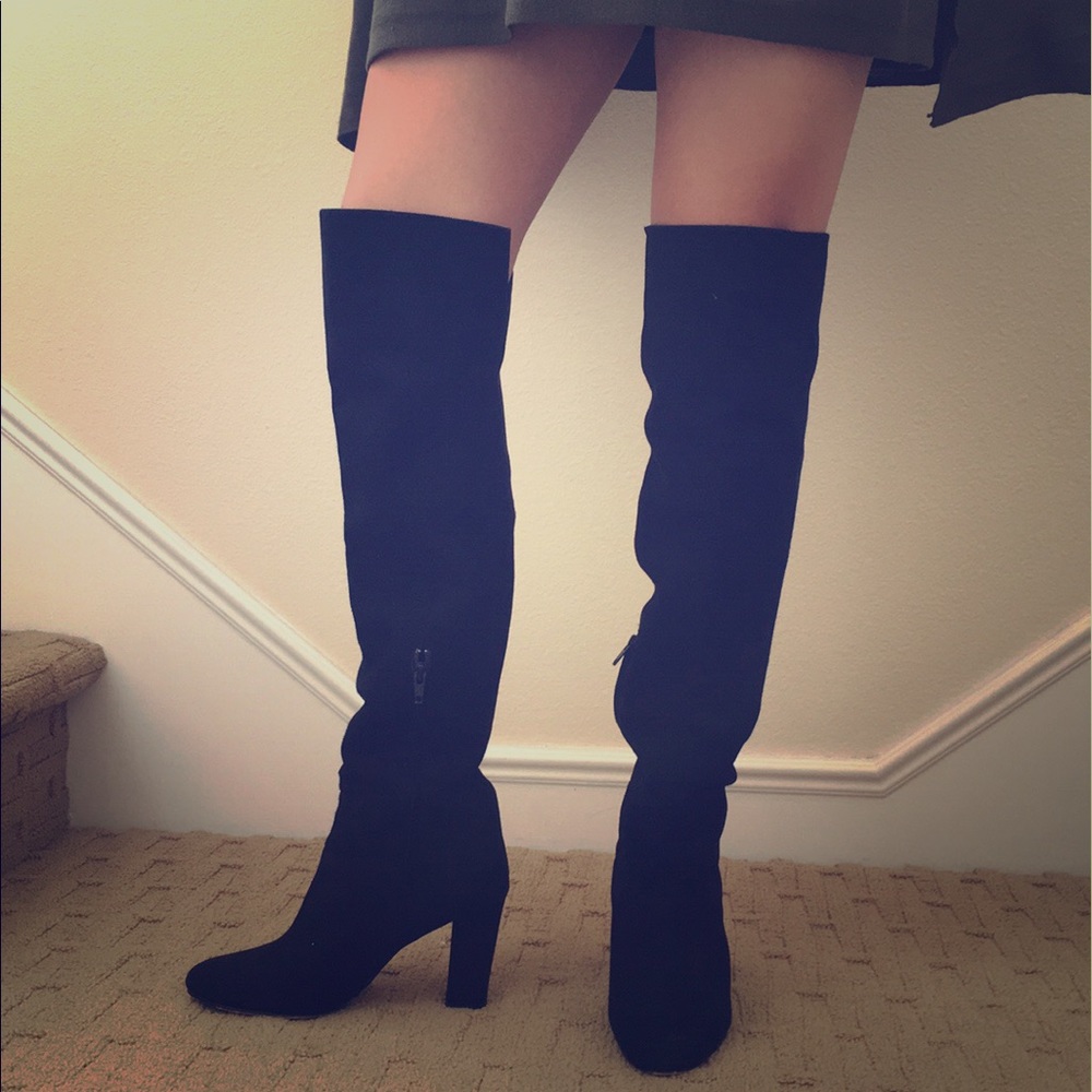 Suede Over the Knee boots